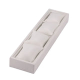 Watch Tray Bracelet Display Bangle Stand Jewelry Pillow Dresser Case