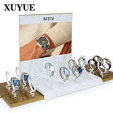 Watch Counter Display Props Storage Rack Support