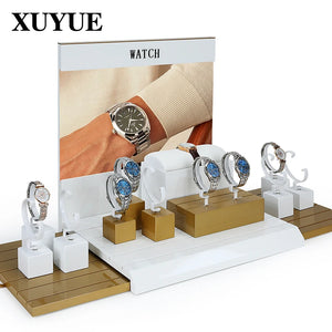Watch Counter Display Props Storage Rack Support