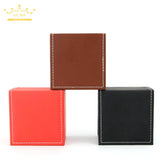 Leather Watch Box with Pillow Bracelet Holder