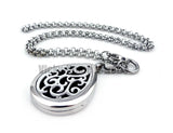 Water Drop Cloud Aromatherapy Diffuser Locket with Colorful Pads