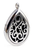 Water Drop Cloud Aromatherapy Diffuser Locket with Colorful Pads