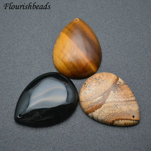 Agate Tiger Eye Mineral Jewelry Pendant for Necklace DIY Party Gift