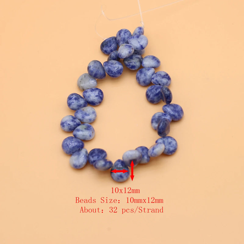 Green Agate Crystal Beads 10*12mm for DIY Jewelry Making