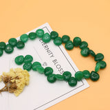 Green Agate Crystal Beads 10*12mm for DIY Jewelry Making