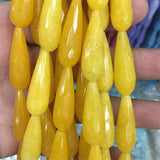 Burgundy Deep Green Yellow Pink Huge Stone Beads