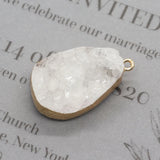 Teardrop Crystal Charms for DIY Jewelry Making