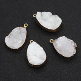 Teardrop Crystal Charms for DIY Jewelry Making