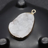 Teardrop Crystal Charms for DIY Jewelry Making