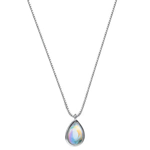 Crystal Women Necklace S925 Silver Student Girl Clavicle Chain Necklace