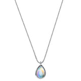 Crystal Women Necklace S925 Silver Student Girl Clavicle Chain Necklace