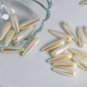 Crystal Beads Water Drop Tear DIY Decorations Vintage Accessories