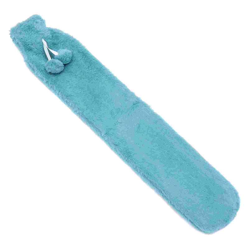Plush Hand Warmer Hot Water Bottle with Silicone Cover