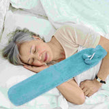 Plush Hand Warmer Hot Water Bottle with Silicone Cover
