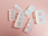 Water Injection Hollow Cube Transparent Silicone Mold DIY Resin Craft Jewelry