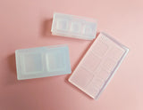 Water Injection Hollow Cube Transparent Silicone Mold DIY Resin Craft Jewelry