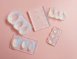 Transparent Semi-Elliptical Sphere Resin Molds for Jewelry