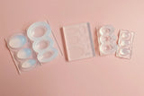 Transparent Semi-Elliptical Sphere Resin Molds for Jewelry