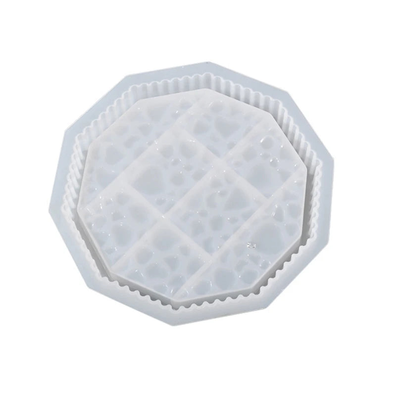 Water Pattern Storage Box Silicone Mold for DIY Trinket Holder