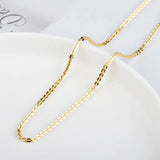 Waterproof 24K Plated SS Chain DIY Necklace