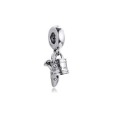 Watering Can & Trowel Dangle DIY Beads Sterling Silver Charms