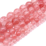 Watermelon Red Crystal Glass Loose Beads 4-12mm DIY Bracelet Spacer