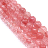 Watermelon Red Crystal Glass Loose Beads 4-12mm DIY Bracelet Spacer