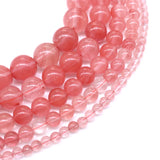 Watermelon Red Crystal Glass Loose Beads 4-12mm DIY Bracelet Spacer