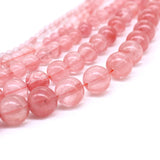 Watermelon Red Crystal Glass Loose Beads 4-12mm DIY Bracelet Spacer