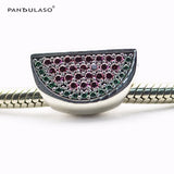 Watermelon Silver Charm 925 Silver Beads For European Bracelets