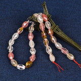 Watermelon Tourmaline Crystal Mix-and-Match Chain Loose Beads