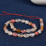 Watermelon Tourmaline Crystal Mix-and-Match Chain Loose Beads
