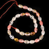 Watermelon Tourmaline Crystal Mix-and-Match Chain Loose Beads