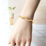 Waterproof Geometric Cuff Bracelet Bangle Charm Jewelry