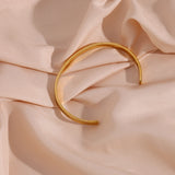 Waterproof Hypoallergenic Stainless Steel Plated Jewelry Cuff Bangles Bracelets