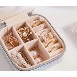 Waterproof Jewelry Box Mini Ear Studs Lipstick Rings Organizer