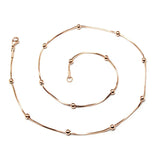 Waterproof Stainless Steel Snake Chain Necklace for Women