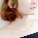 Waterproof Stainless Steel Snake Chain Necklace for Women