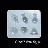 Wave Gem Epoxy Resin Mold Fruit Silicone Mold DIY Hairpin Earrings Wave Mould