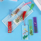 Wave Rectangle Bookmark Silicone Mold for UV Epoxy Resin Casting