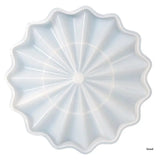 Wave Shape Silicone Tray Mold with Drain Hole Round Fruit Dish Mold