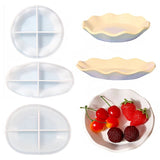 Wave Shaped Tray Silicone Mold for DIY Fruit Tray Dining Plate