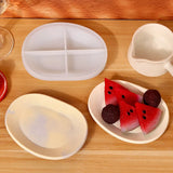 Wave Shaped Tray Silicone Mold for DIY Fruit Tray Dining Plate