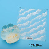 Wave Sticker Resin Filler Crystal Epoxy Resin Filling Material DIY Art Crafts