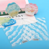 Wave Sticker Resin Filler Crystal Epoxy Resin Filling