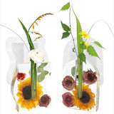 Wave & Arch-shaped Test Tube Flower Device Silicone Mold