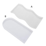Wavy Tray Epoxy Resin Mold Serving Board Plate Silicone Mould