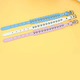 Wavy Rivet Collar Lolita Bow Choker Necklace Chain