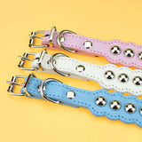 Wavy Rivet Collar Lolita Bow Choker Necklace Chain