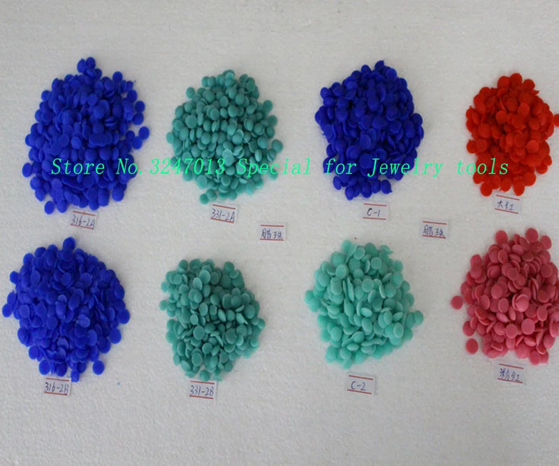 Wax Beads Half Ball Jewelry Model Melting Silver Jade 1bag/450 g